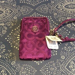 Coach wristlet